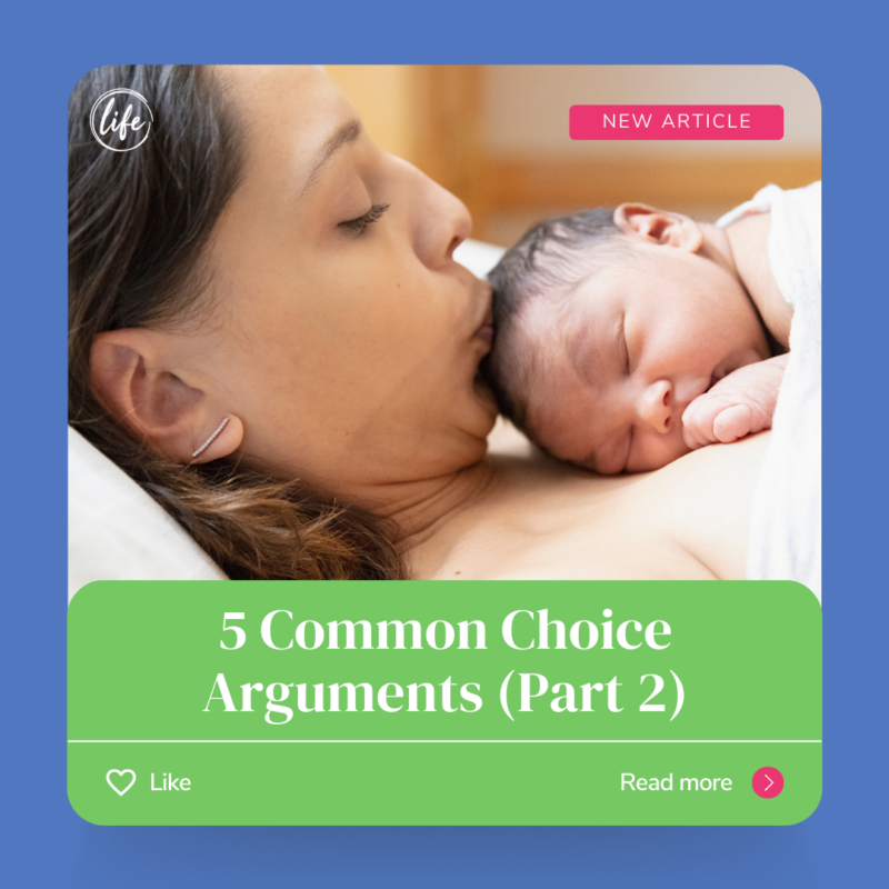 5 Common Choice Arguments (Part 2)